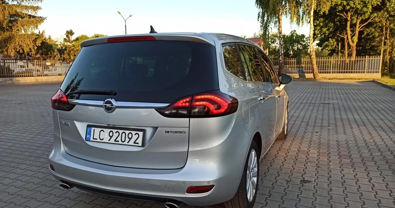Opel Zafira cena 39999 przebieg: 231800, rok produkcji 2013 z Chełm małe 667